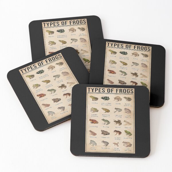 Item preview, Frog Types  designed and sold by ALISONABBOTTAU.