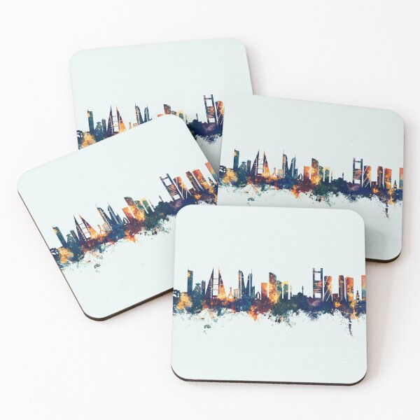 Item preview, Manama Bahrain Skyline designed and sold by ArtPrints.