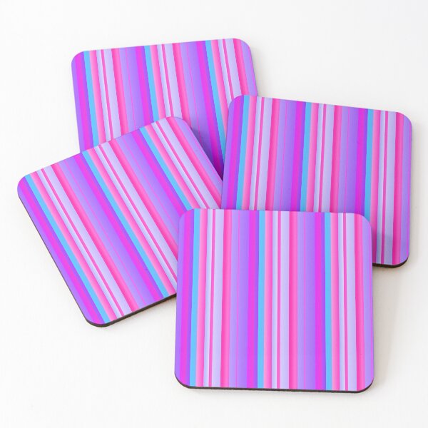 Item preview, Violet pink vertical line pattern | violet pink combination designed and sold by lausn.