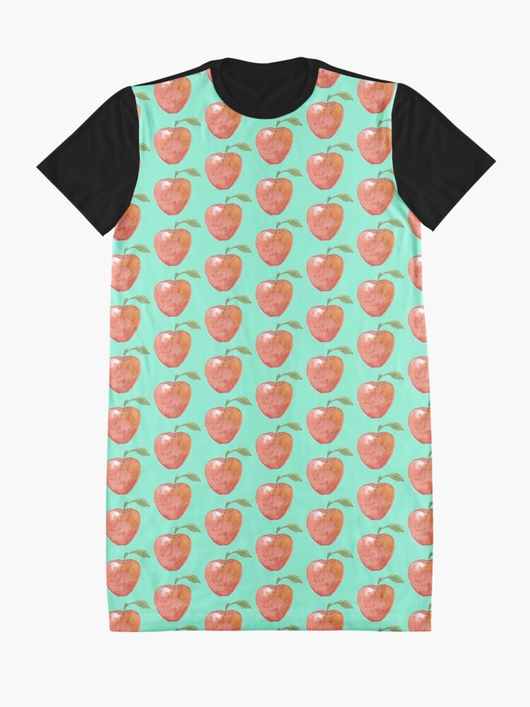 Alternate view of Sweet Apple Graphic T-Shirt Dress