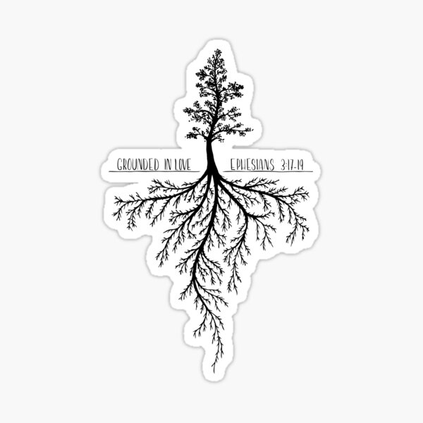 Item preview, Grounded in Love - Ephesians 3:17-19 designed and sold by Melissa Pedersen.