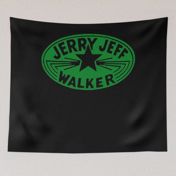 Item preview, Jerry Jeff Walker vintage green designed and sold by KELSIEDENLINGER.