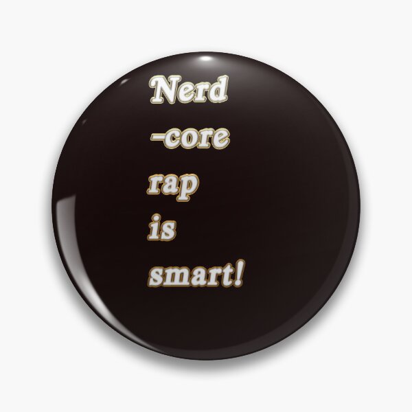 Item preview, Nerdcore Rap is Smart! designed and sold by Radicomics.