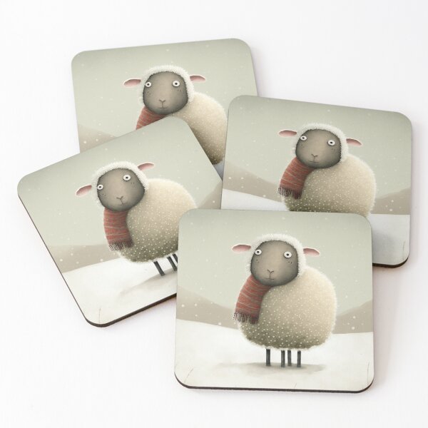 Item preview, A sheep in the snow designed and sold by NattyCorvus.