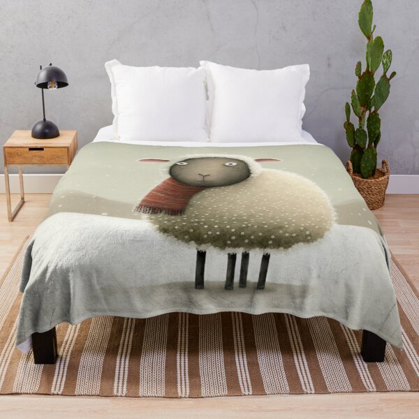 Item preview, A sheep in the snow designed and sold by NattyCorvus.