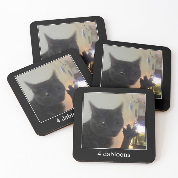 Item preview, 4 Dabloons Tiktok Cat designed and sold by bwhawl02.