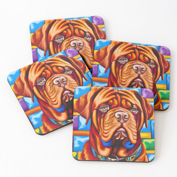 Item preview, Pop Art Dog De Bordeaux designed and sold by NiftyTees.