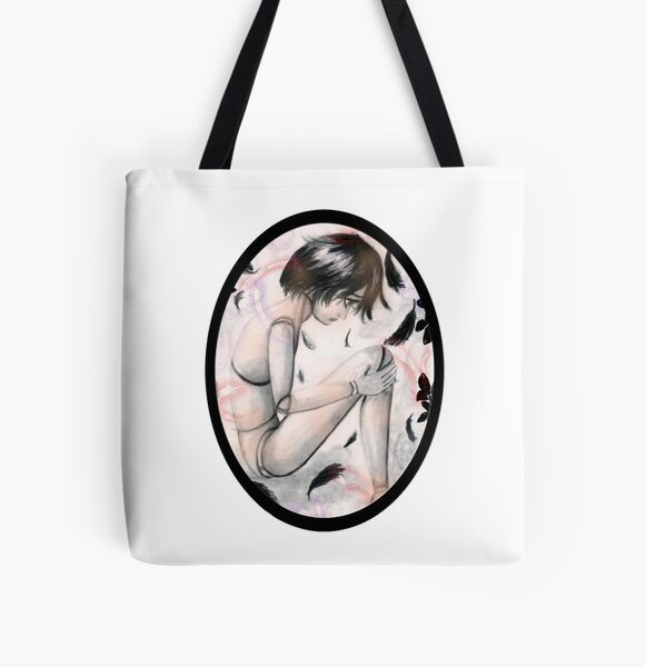 Doll In Thought. All Over Print Tote Bag