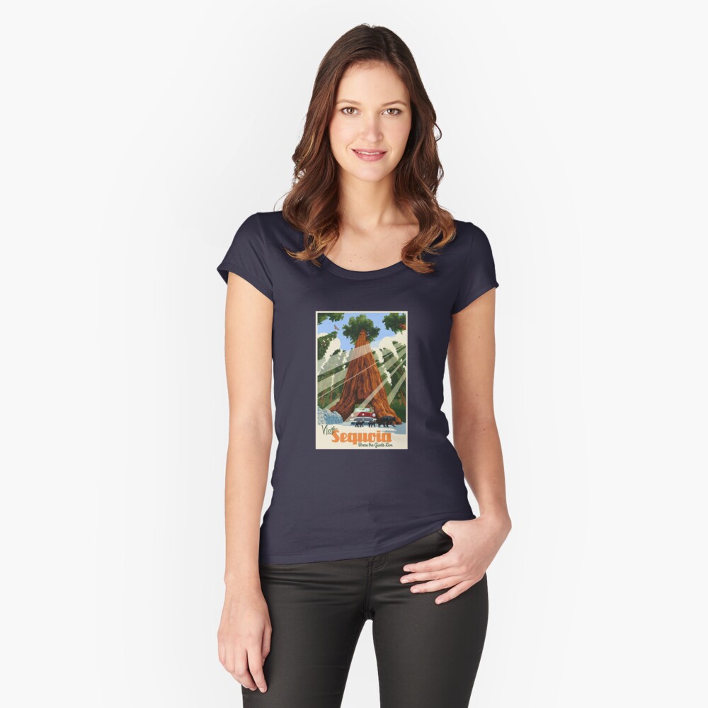 Item preview, Fitted Scoop T-Shirt designed and sold by MeLikeyTees.