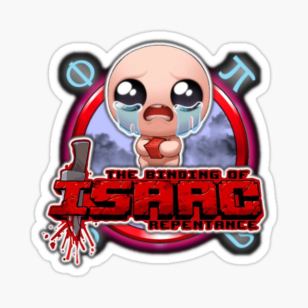 "The Binding of Isaac Repentance logo" Sticker for Sale by