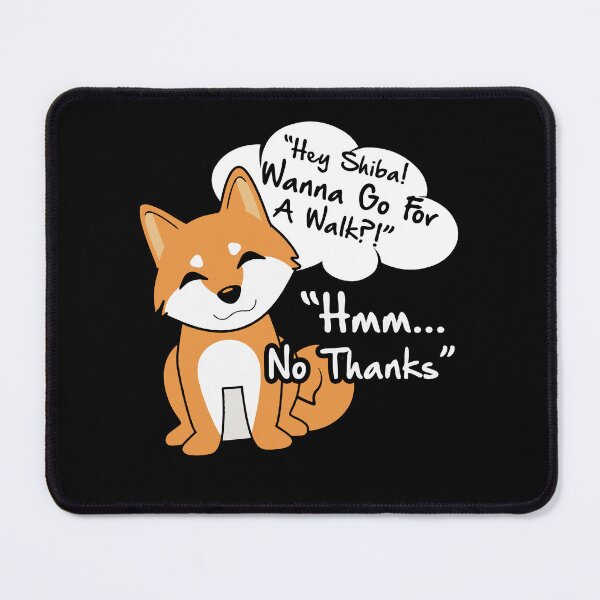 Item preview, Shiba Inu Wanna Go For A Walk designed and sold by UnknownArtistt.