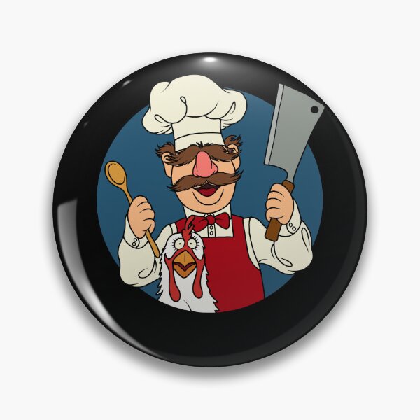 Item preview, Kitchen Swedish Chef and chicken designed and sold by ValentinaHramov.