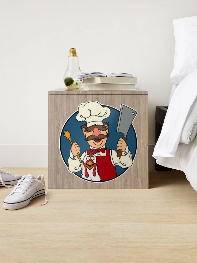 Kitchen Swedish Chef and chicken Art Board Print for Sale by