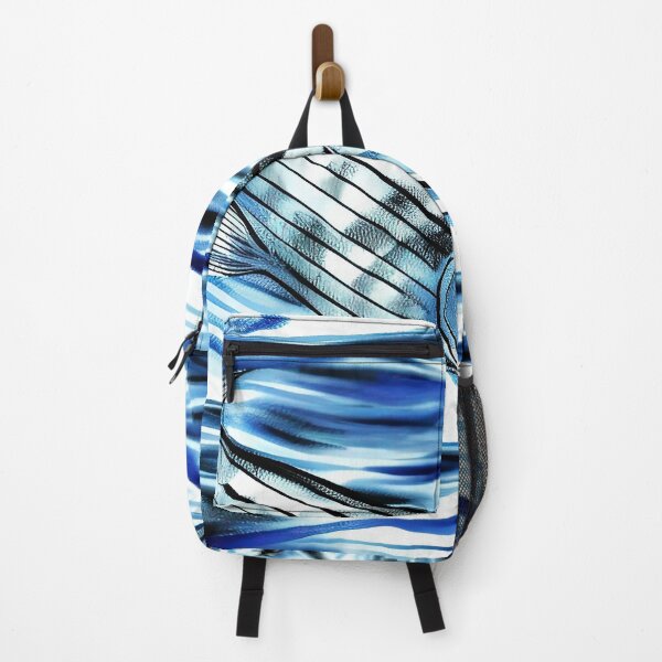 Item preview, Big Blue Fish Swimming in the River designed and sold by deniselynnimage.