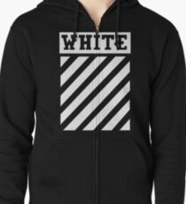 offwhite Zipped Hoodie