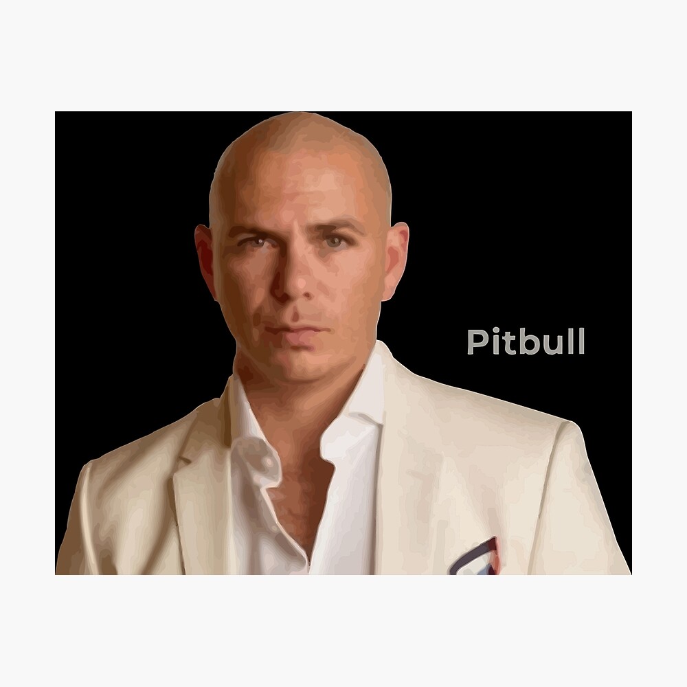 Kusangat Pitbull Rapper Betapa Poster For Sale By Nauetiku Redbubble
