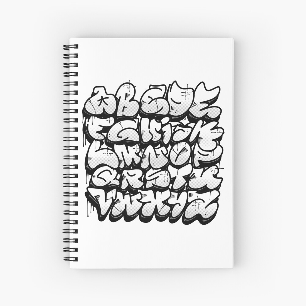 Graffiti Alphabet Art Print