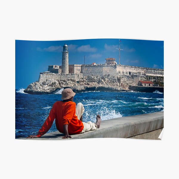 Castillo del Morro from the Malecon Poster