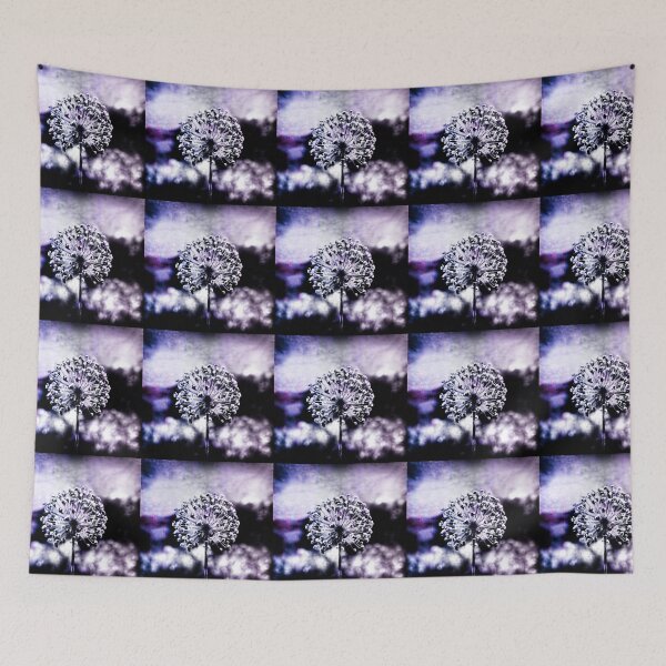 Item preview, Allium Giganteum Seed Head Digital Art 1 designed and sold by Taina Sohlman.