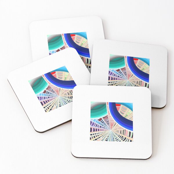 Item preview, multicolored spiderwebs designed and sold by Maruly.