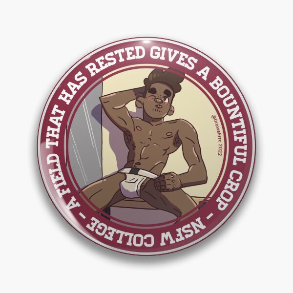 Item preview, Pegatina inspiracional universidad NSFW 4 designed and sold by DrawsErre.