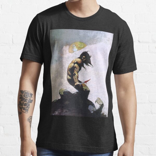 Frank Frazetta Conan The Barbarian T Shirt For Sale By Lira Studio7