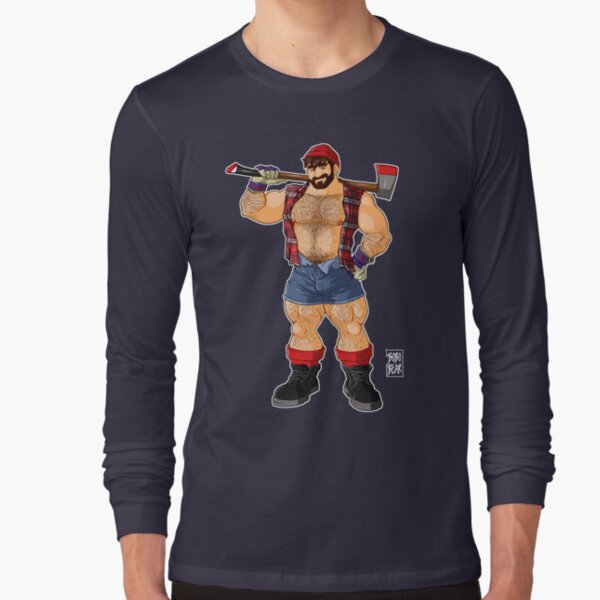 ADAM LIKES LUMBERJACKS Long Sleeve T-Shirt