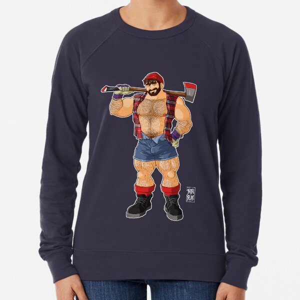 ADAM LIKES LUMBERJACKS Lightweight Sweatshirt