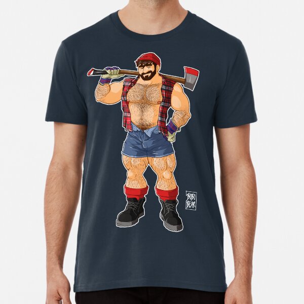 ADAM LIKES LUMBERJACKS Premium T-Shirt