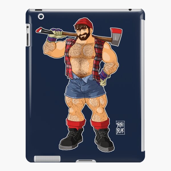 ADAM LIKES LUMBERJACKS iPad Snap Case