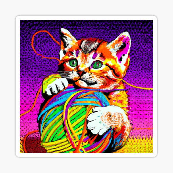 Item preview, Ein sehr Pop! Katze designed and sold by Sr-Javier.