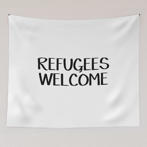 Item preview, Refugees welcome designed and sold by allthetees.