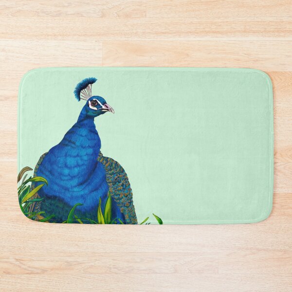 Item preview, Peacock watercolor portrait - fine art designed and sold by Heaven7.
