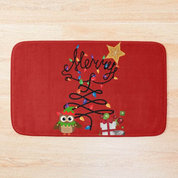 Item preview, Seasons Greeting with Christmas Owl designed and sold by SunMoonBeyond.