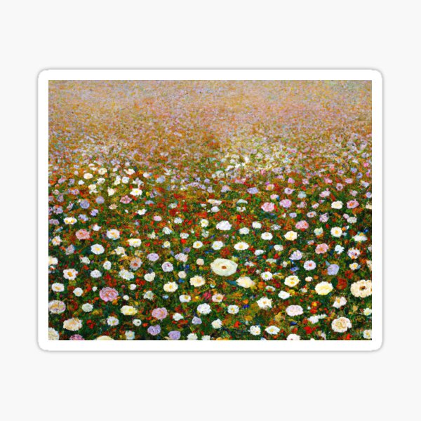 Aperçu de l'œuvre Jardin Gustav Klimt créée et vendue par maniacfitness.