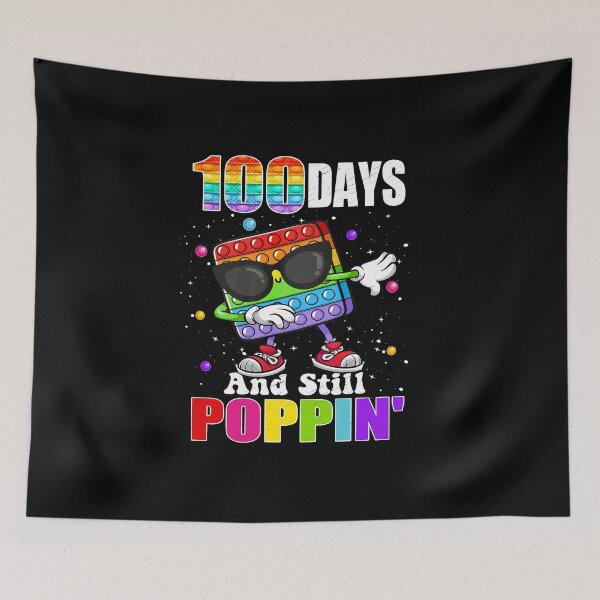Item preview, 100 Days And Still Poppin 100th Day Of School Boys Girls designed and sold by SamArtistbyAUS.