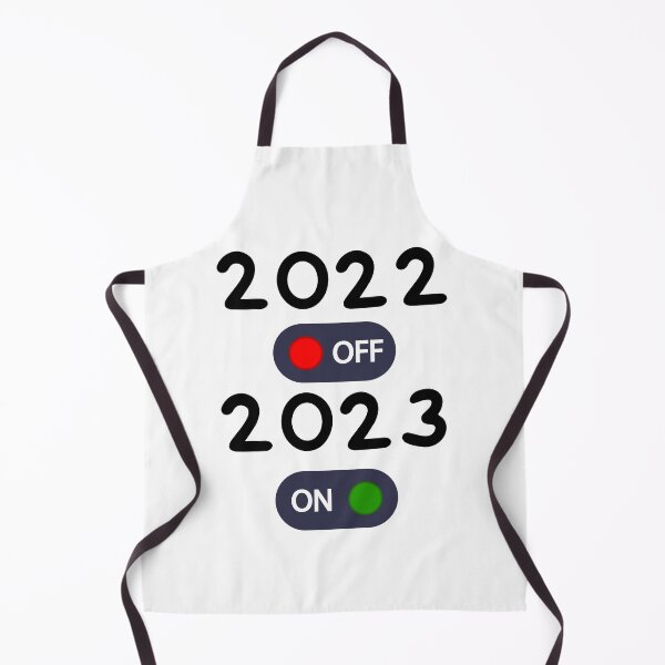 Item preview, HNY 2023,Happy New Year 2023 :on/off Funny meme : White designed and sold by MokonoKokoro.