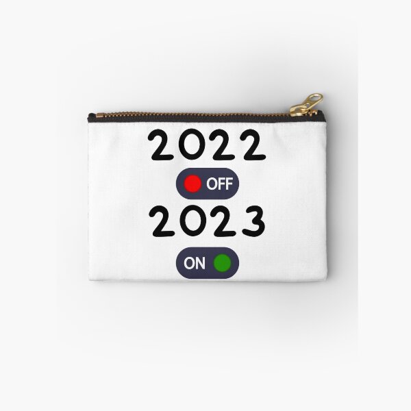 Item preview, HNY 2023,Happy New Year 2023 :on/off Funny meme : White designed and sold by MokonoKokoro.