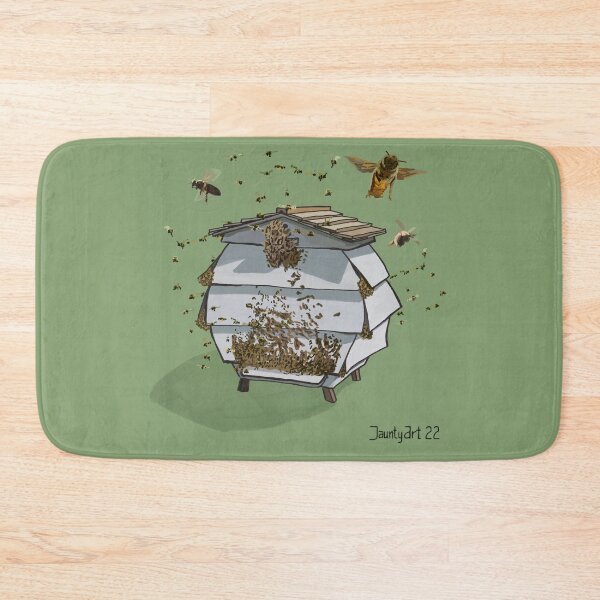 Item preview, A Million Bees? In one hive? Isn't that a bit cruel? designed and sold by JauntyArt.