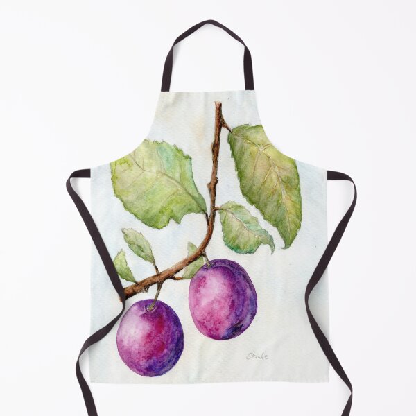 Item preview, Plums on the branch designed and sold by Sandra Steinke.