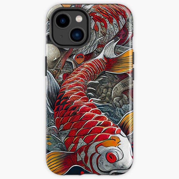 Koi-Fisch-Telefon-Kästen iPhone Robuste Hülle