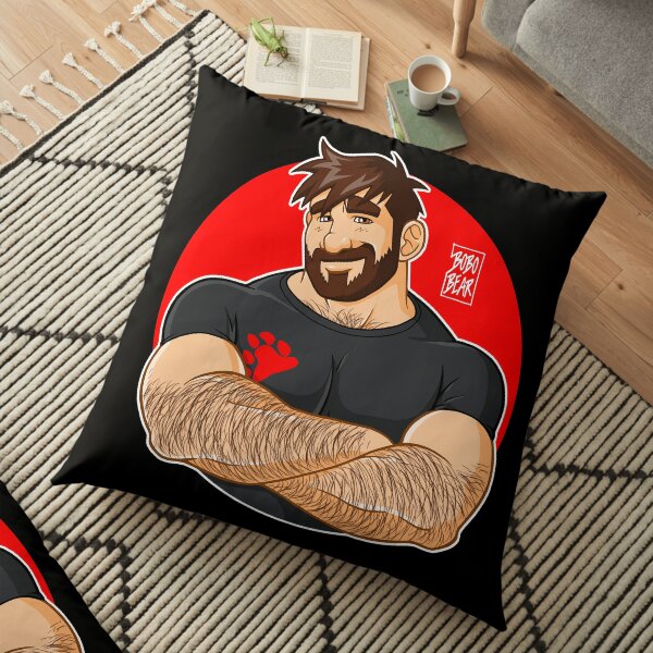 ADAM LIKES CROSSING ARMS Floor Pillow