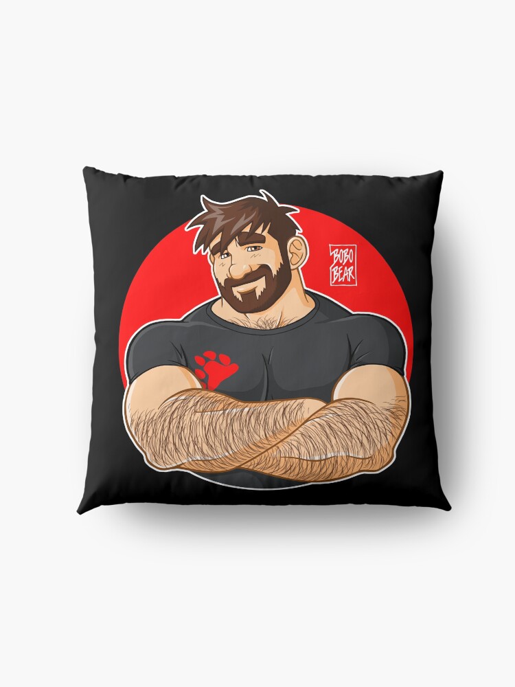 Alternate view of ADAM LIKES CROSSING ARMS Floor Pillow