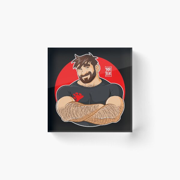 ADAM LIKES CROSSING ARMS Acrylic Block
