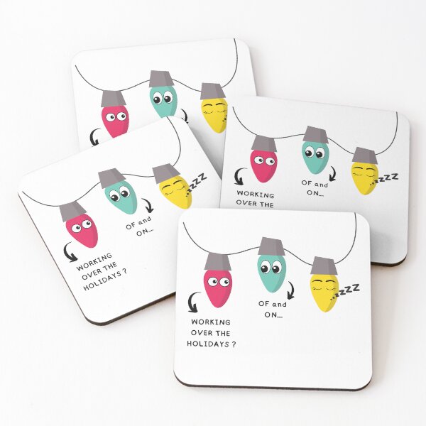 Item preview, Working Over The Holidays Christmas Joke  designed and sold by red1one.