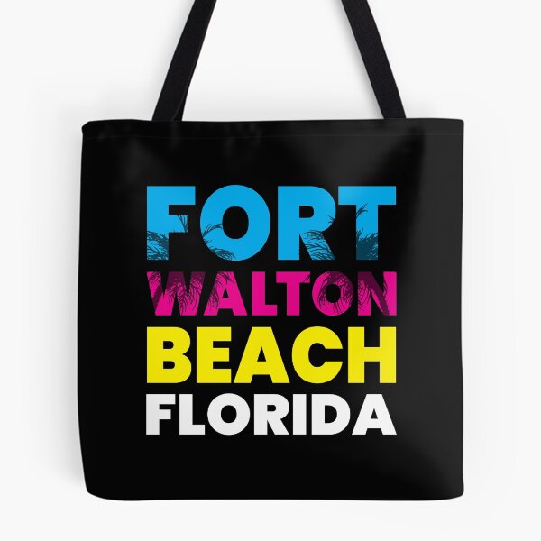 Item preview, Fort Walton Beach Florida Vacation Souvenir Colorful designed and sold by Delightfully Cynical.