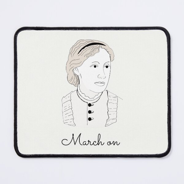 Item preview, Louisa May Alcott, March on designed and sold by GoodYarns.