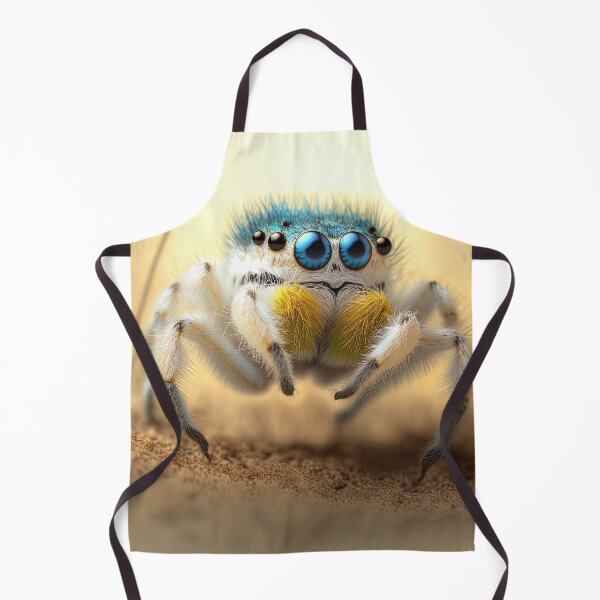 Item preview, cute fluffy jumping spider designed and sold by Avicularious.