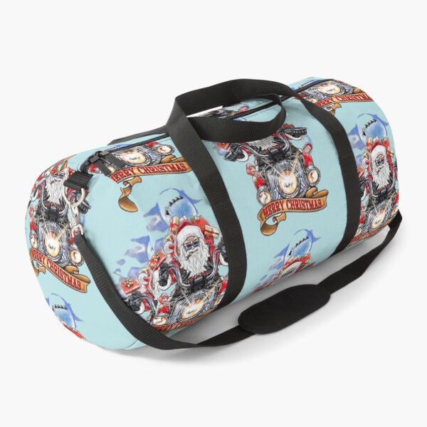 Item preview, Merry Christmas Biker Santa Motorcycle designed and sold by PadLoveRed.