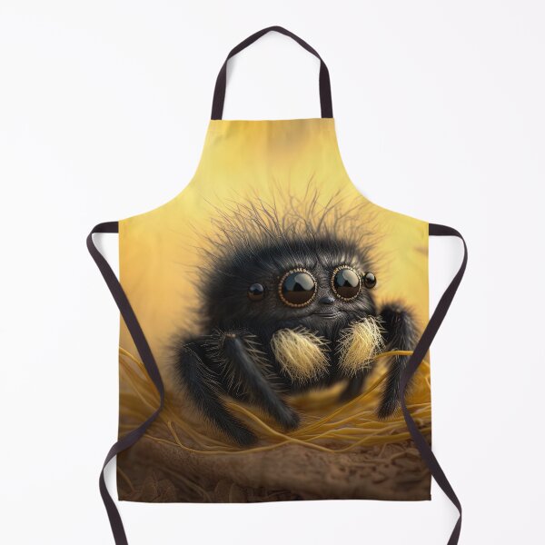 Item preview, cute fluffy jumping spider designed and sold by Avicularious.